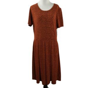 NWT LuLaRoe Amelia Dress 2xl/xxl